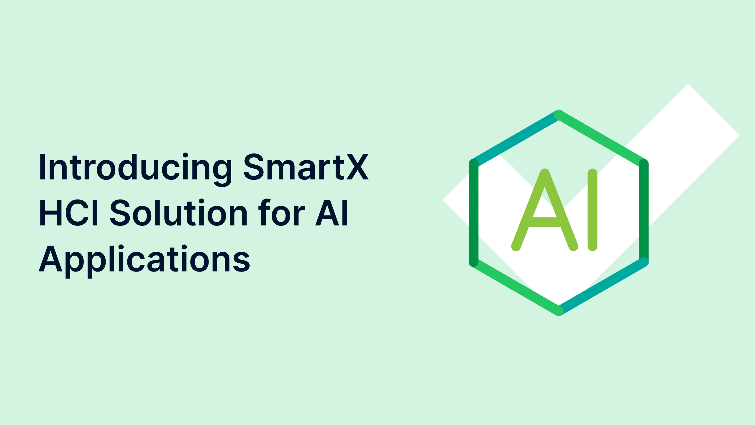 Introducing SmartX HCI Solution for AI Applications