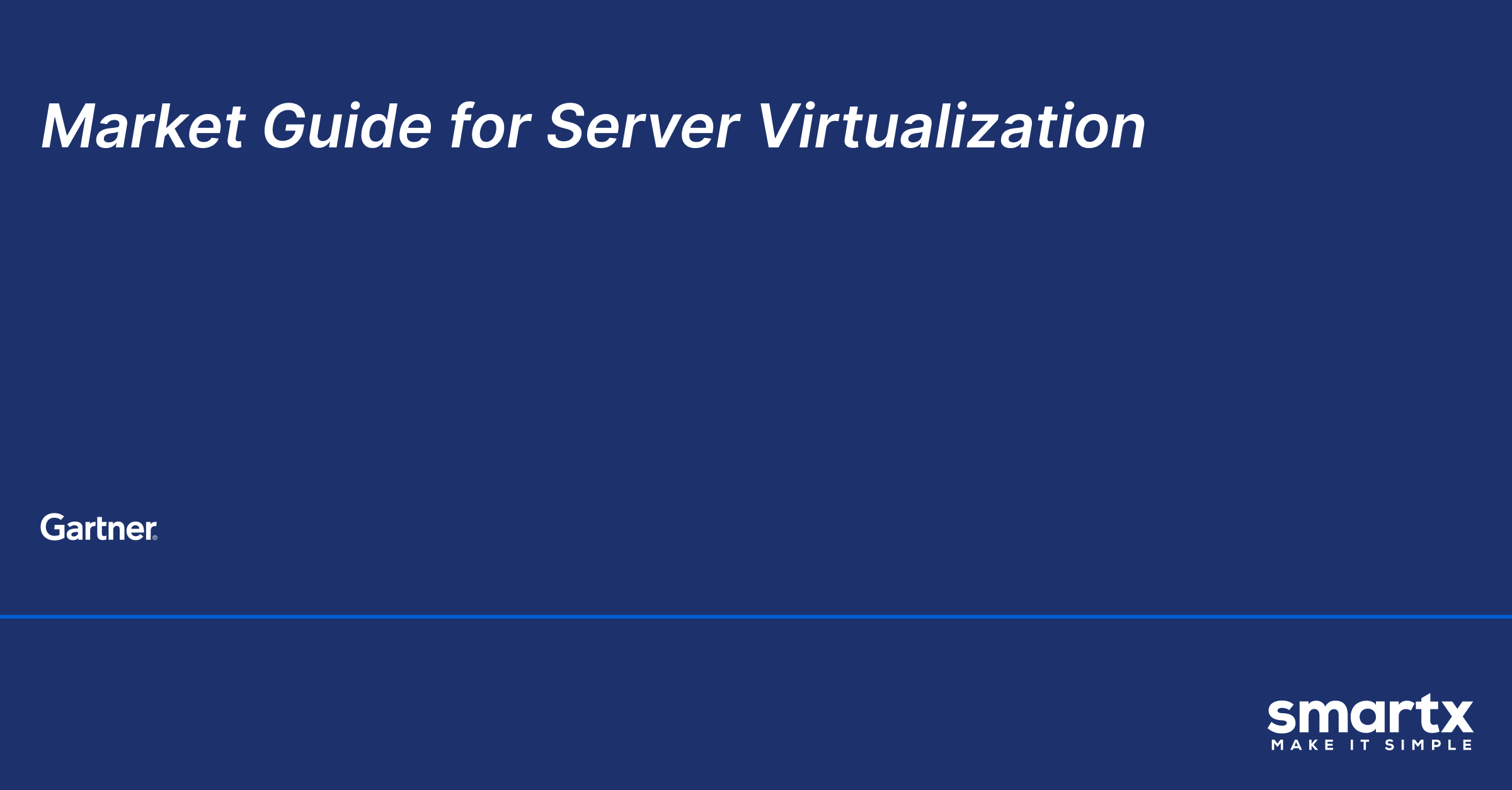 SmartX Named a Representative Vendor in Gartner’s Market Guide for